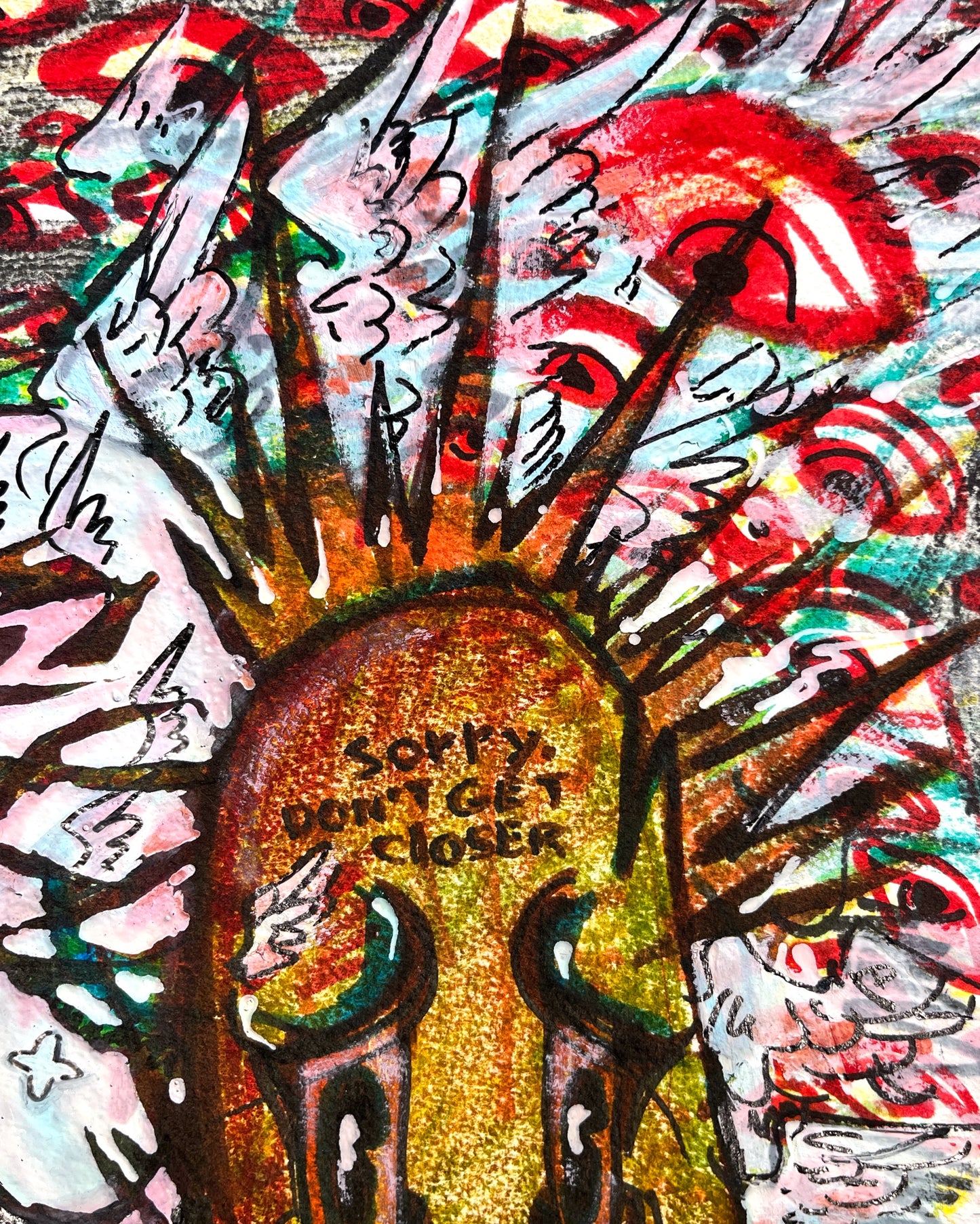 Unmasking (original drawing)
