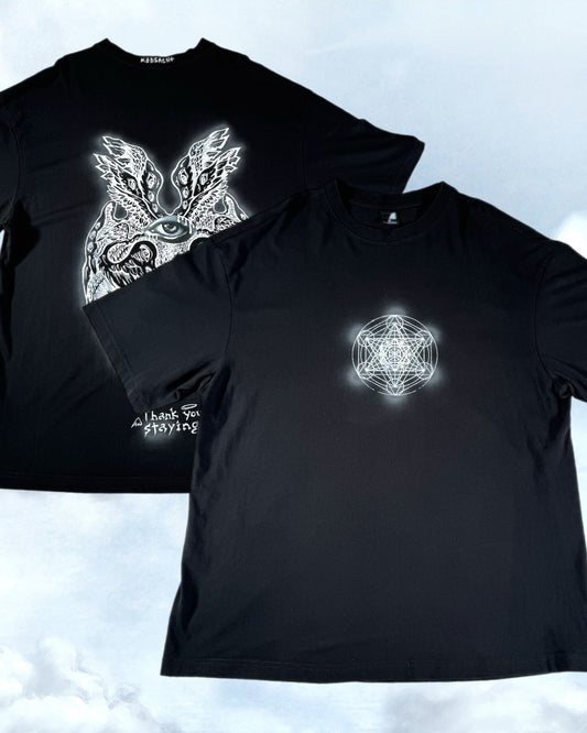 My presence in this world holds meaning (oversized M)