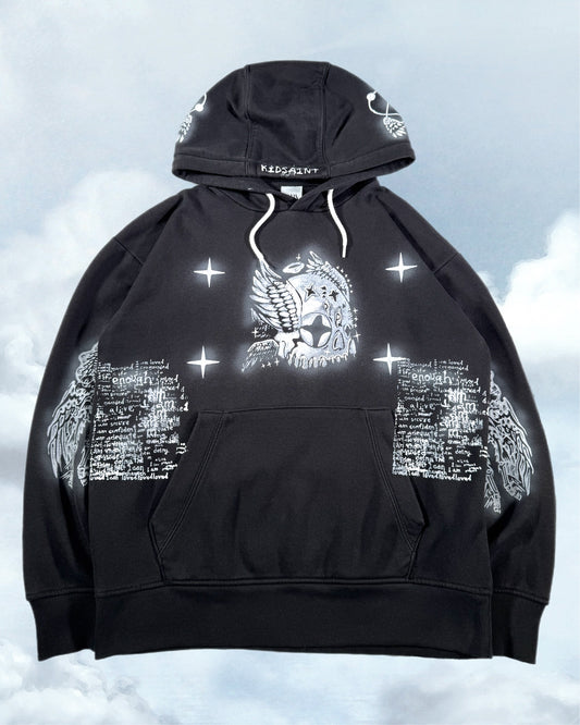 I allow curiosity to replace fear in connection (oversized M)